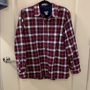 LLbean women’s insulated flannel